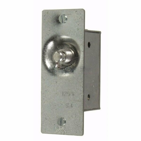 American Imaginations 3 AMP Rectangle Galvanized Steel Door Switch Galvanized Steel AI-36792